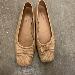 Ateliers woven leather ballet flats